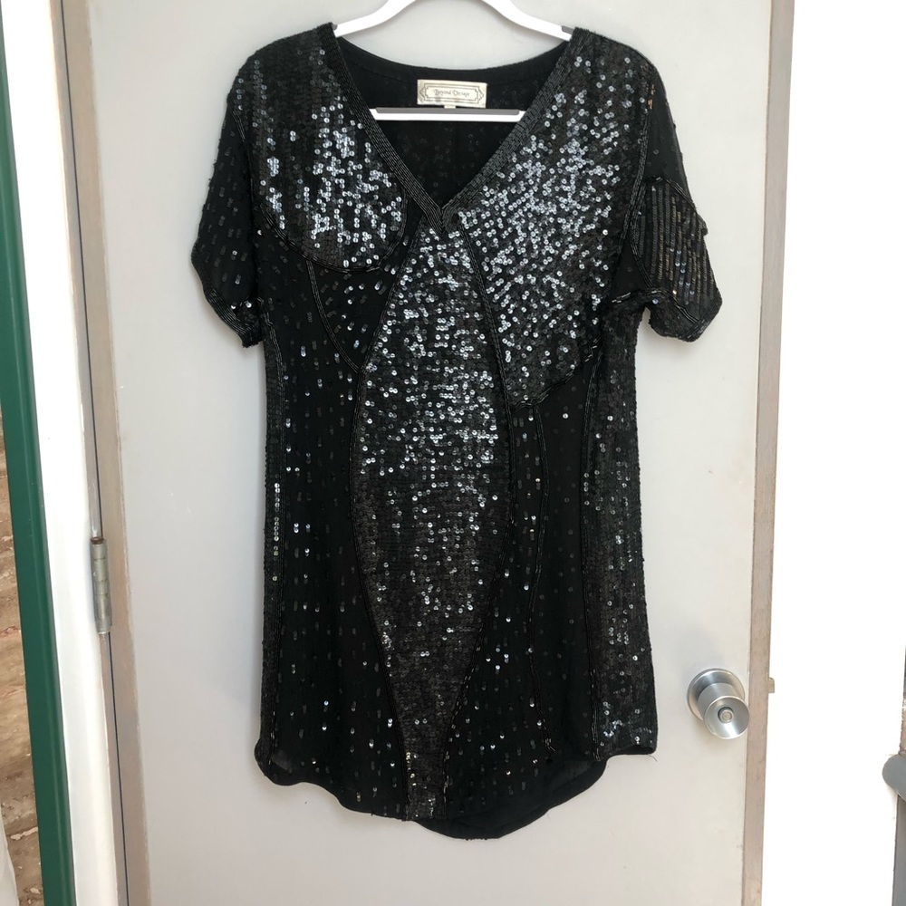Beyond Vintage Sequin Party Mini